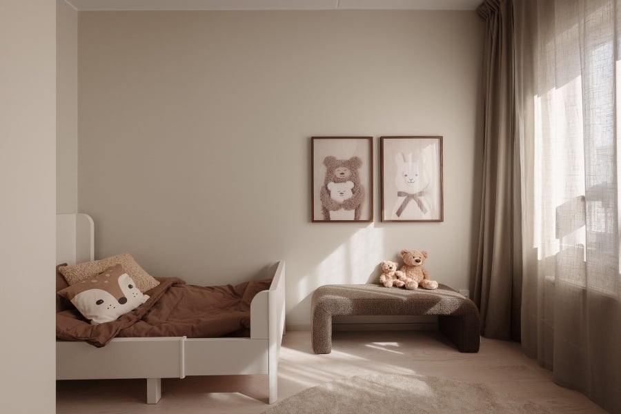 Birger Bostad, Brf Ingetora, barnrum